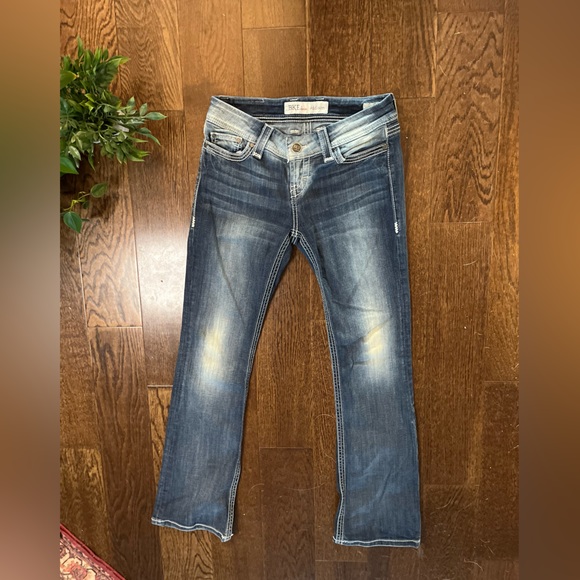 Vintage BKE Addison Bootcut Jeans 2000s low rise size 27 pristine 27x31.5 - Picture 2 of 12